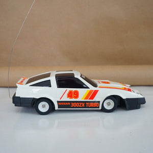 1980s Nissan 49 300ZX Turbo RC Car for Radio Shack. Radio Controlled. #60-3095. Made in Hong Kong.
