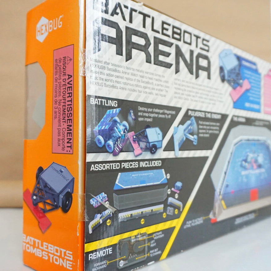 HEXBUG BattleBots Arena. Witch Doctor vs. Tombstone. Remote Control Combat.