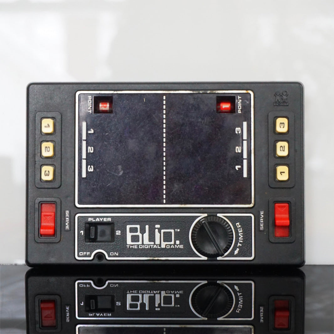 1977 TOMY Blip Digital Game. Electronic Ping Pong. Made in Japan.