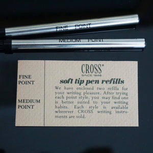 1986 Vintage CROSS Classic Century 12KT Gold Filled, Two Pens and One Pencil Set