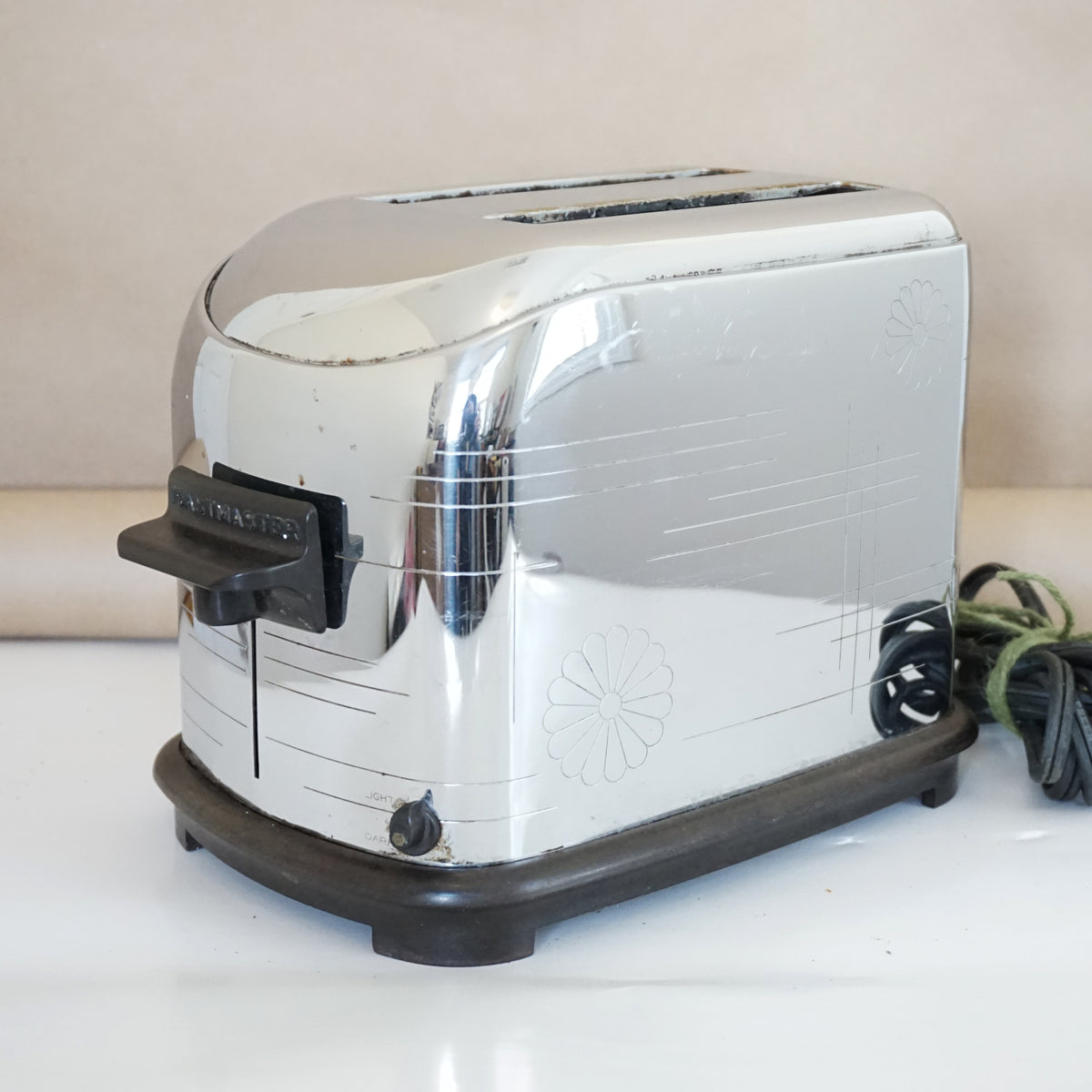 Mid Century TOASTMASTER 2-Slice Toaster Model 1B6. Made in USA. MINT ...
