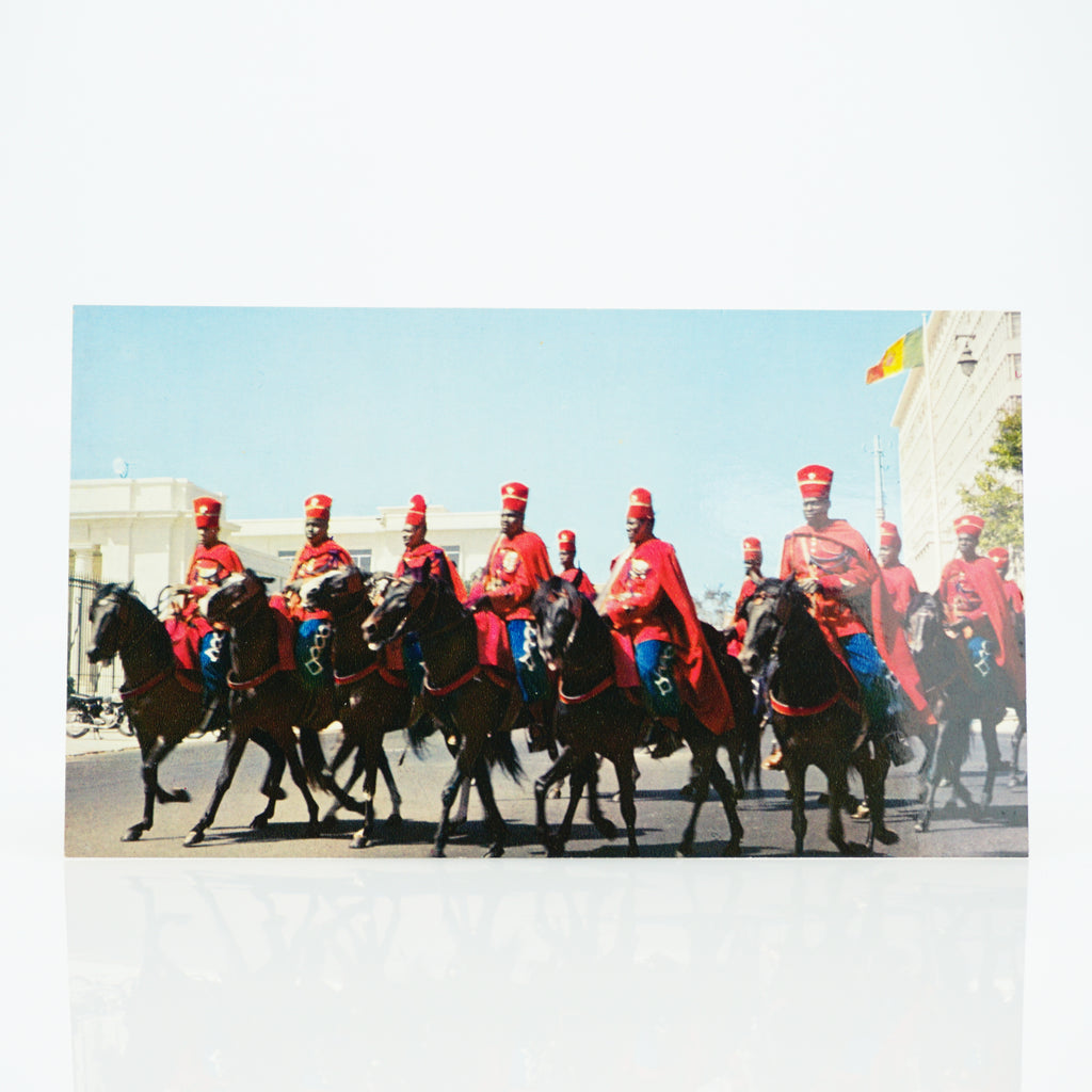 Pre-1970 "La Garde Rouge" The Red Guard-Unused Postcard, Republique Du Senegal, Dakar, Africa, HOA-QUI
