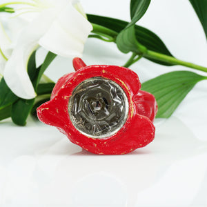 Rare Vintage Red Metal Scottish Terrier "Scottie" Dog Coin Bank