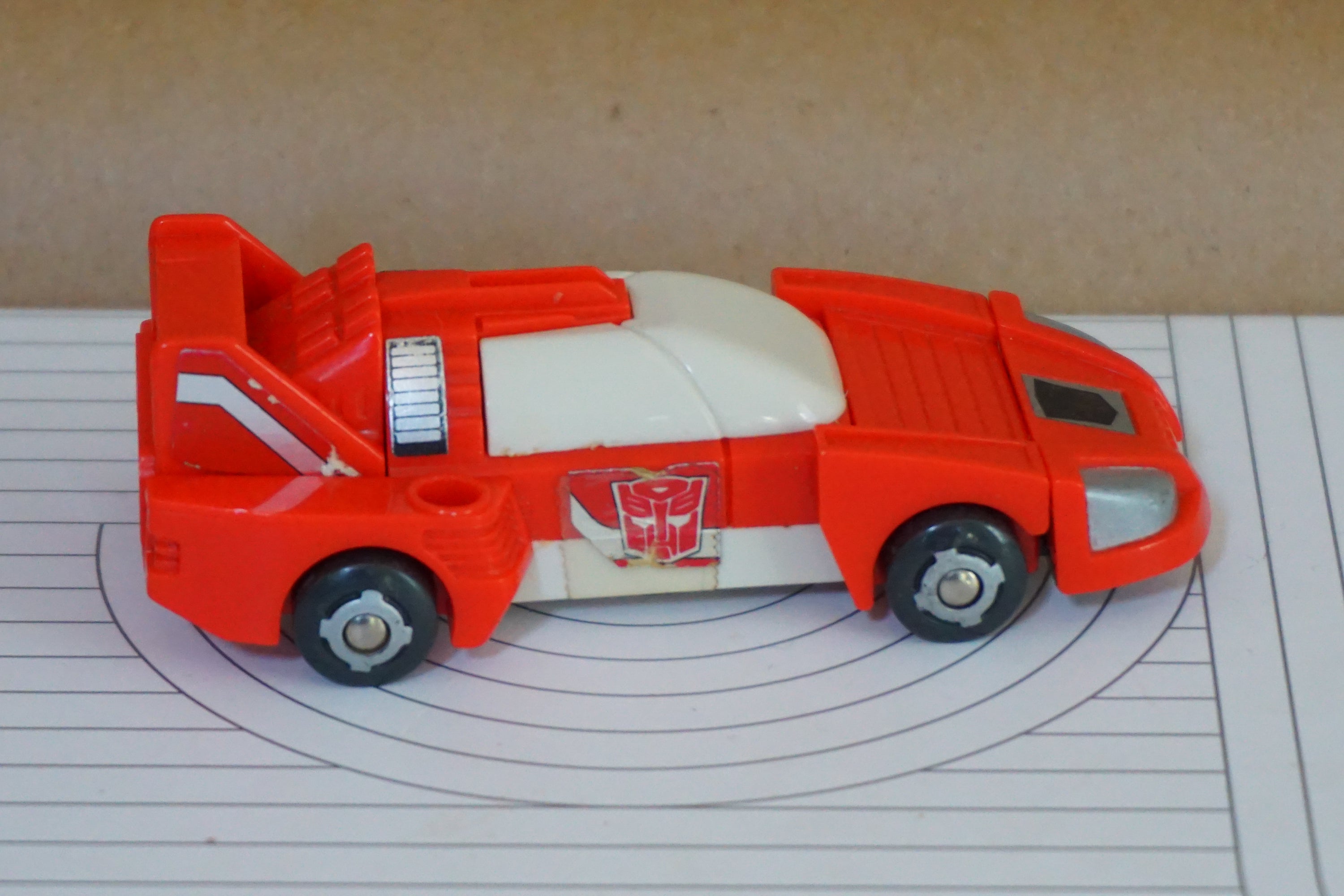 1987 Vintage HASBRO TAKARA Transformer G1 Technobots (Computron): Lightspeed (TK4)