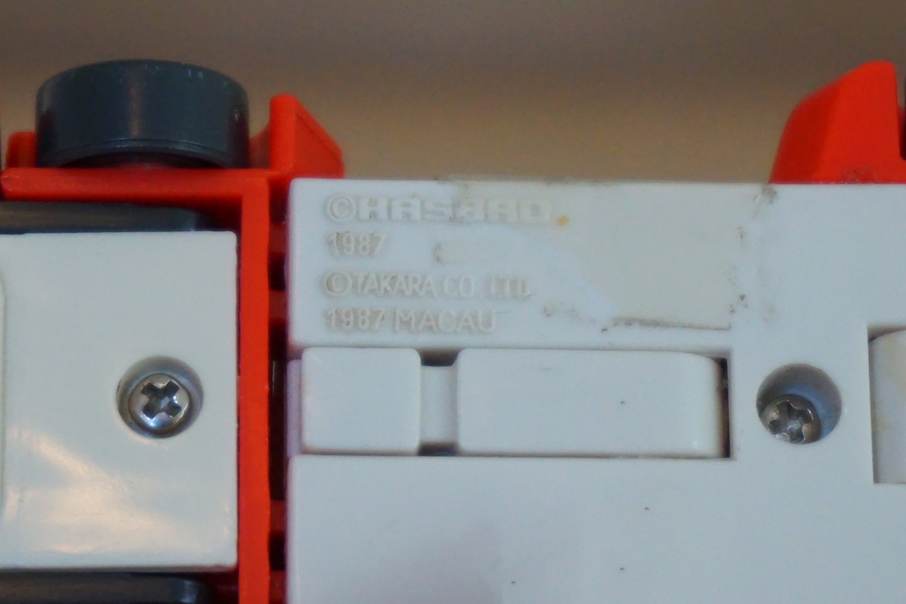 1987 Vintage HASBRO TAKARA Transformer G1 Technobots (Computron): Lightspeed (TK4)