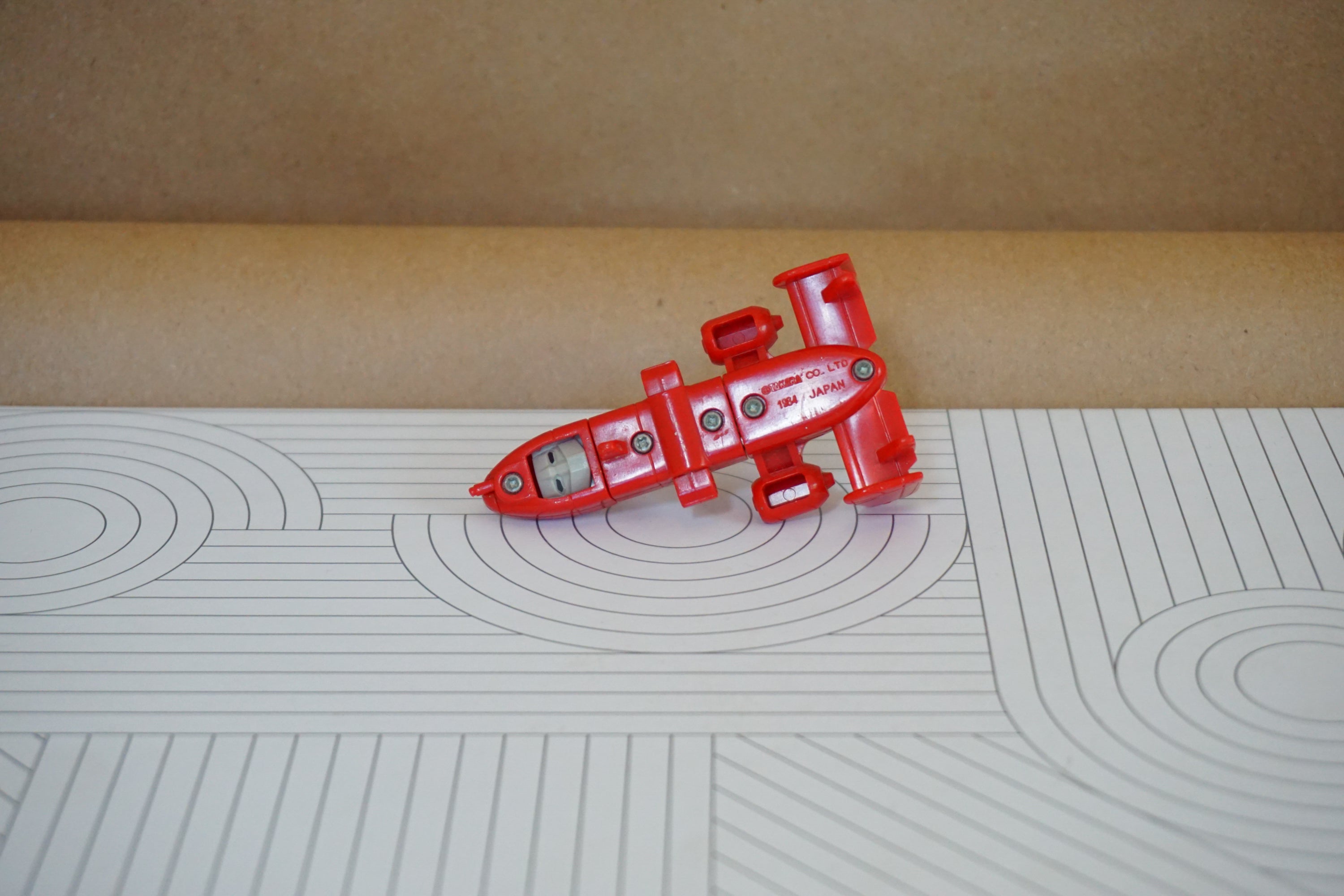 1984 Original Takara Transformer G2 Powerglide Mini Vehicle. Made in Japan. For Parts.