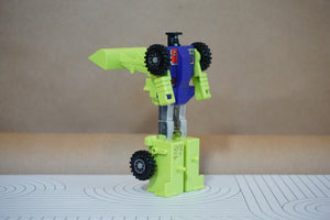 1985 Vintage Takara Transformer G1 Constructicon (Devastator) Scrapper Figure. Made in Japan.
