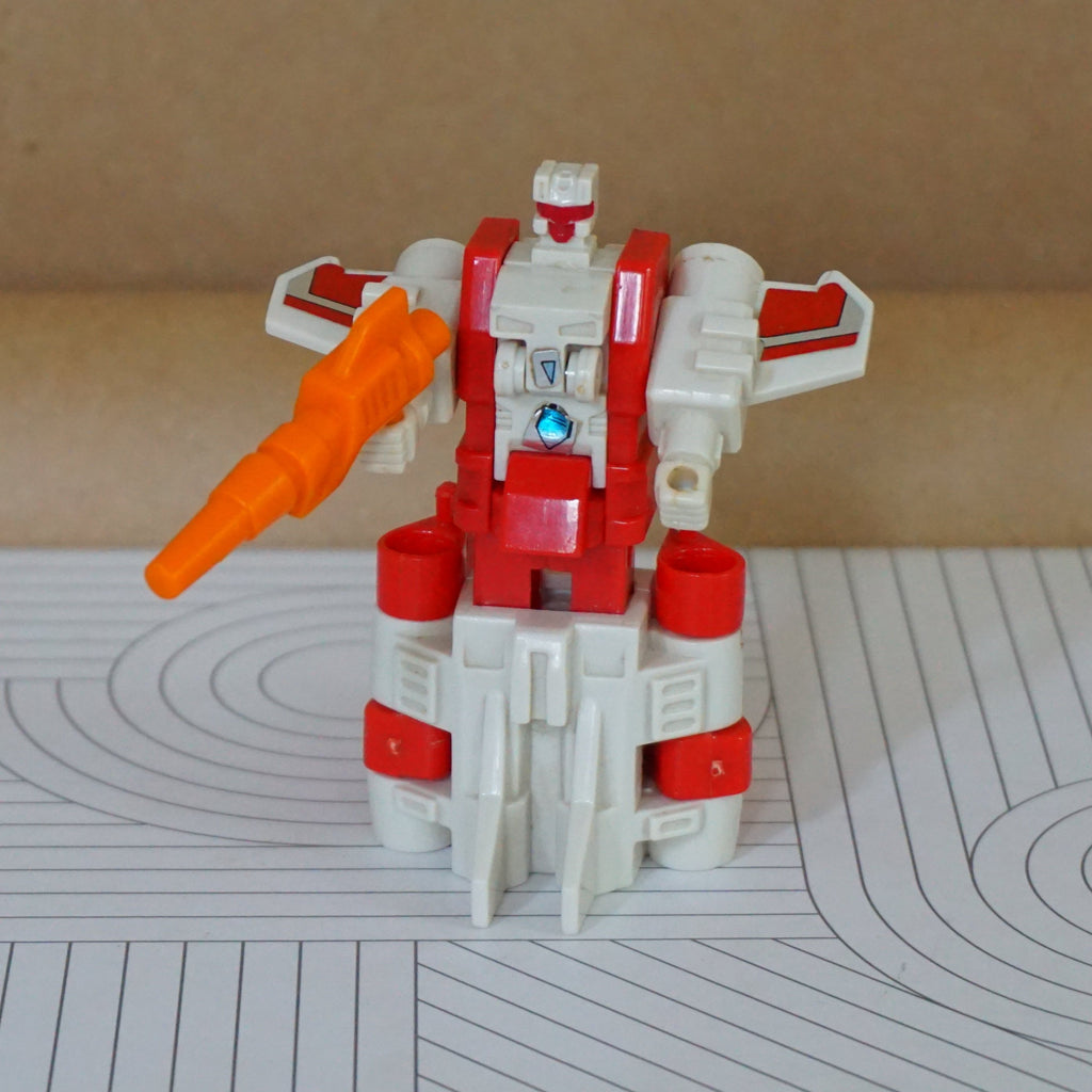 1987 Vintage HASBRO TAKARA Transformer G1 Technobots (Computron): Strafe (TK3)