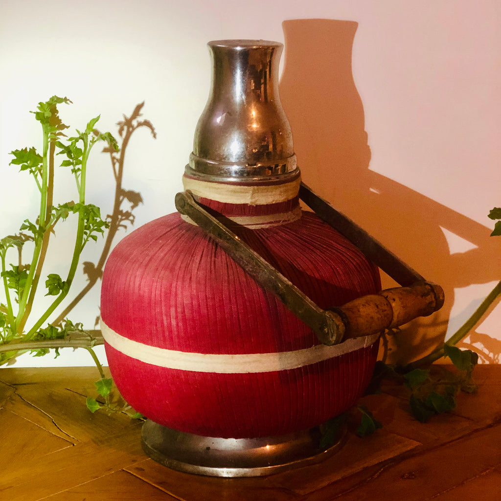 Rare Vintage Moroccan Red Teapot Thermos