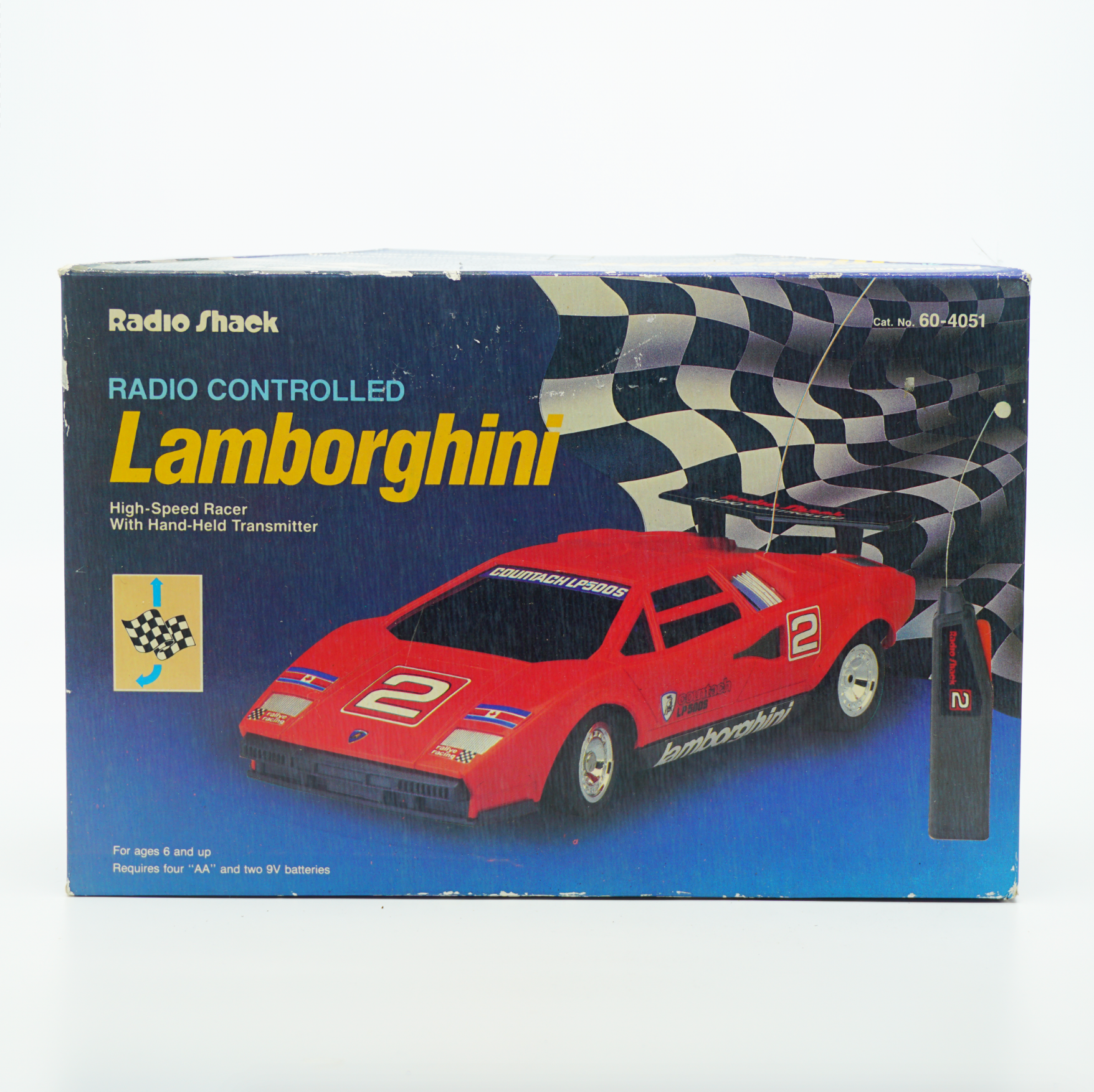 Radio shack shop lamborghini countach