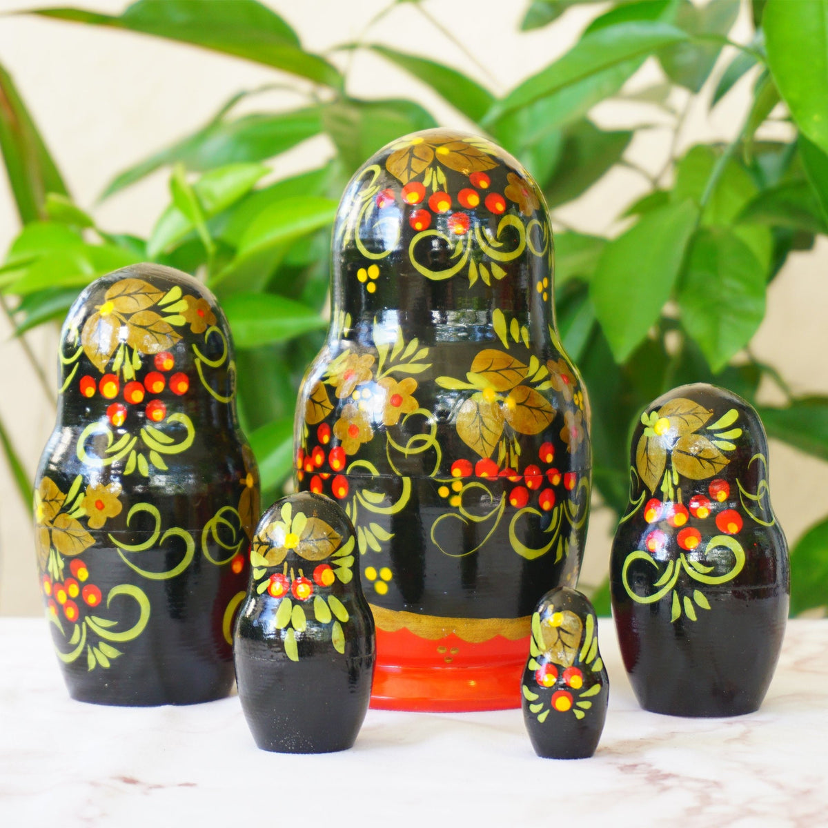 Hand Painted Wood Matryoshka 