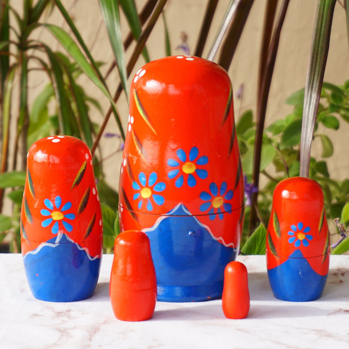 Hand Painted Wood Matryoshka 